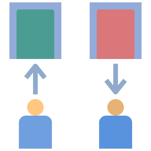 fretbox real time status of student in/out features icon